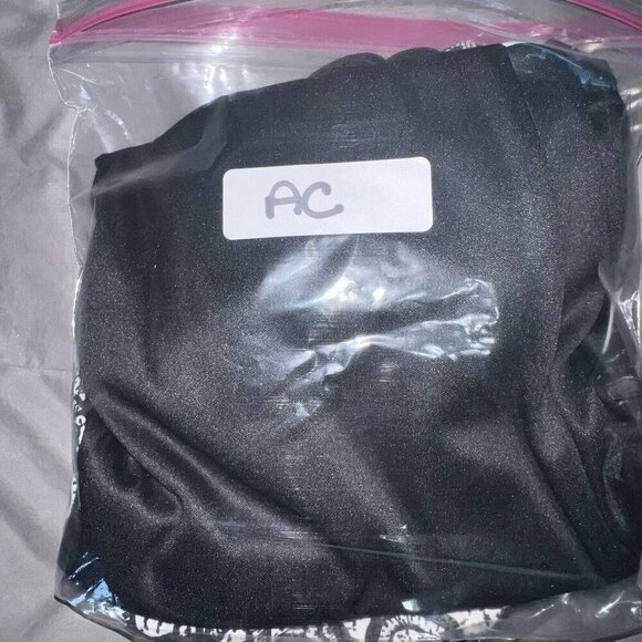 Kardashian Kollection Lace Print Sheer Dress-Size Medium Long Sleeve Floral - Picture 8 of 8